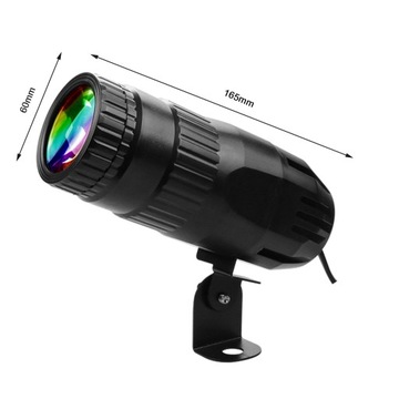 Мини-светодиодная лампа RGBW Pinspot Light