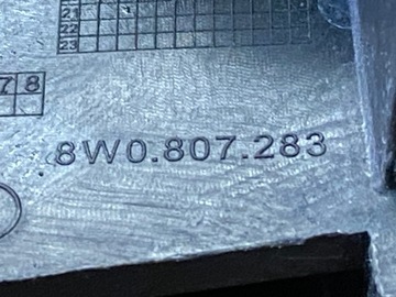 AUDI A4 8W B9 VÝZTUHA NÁRAZNÍKU LEVÝ PŘEDNÍ 8W0807283