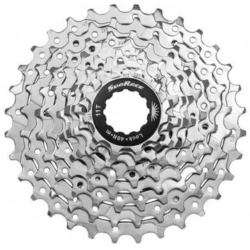 Sunrace CSM66 8-скоростная 11-32 MTB кассета серебристо-никель