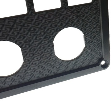 RAMKA PANEL CARLING PRZELACZNIK X8 + 4 USB PLASTIK