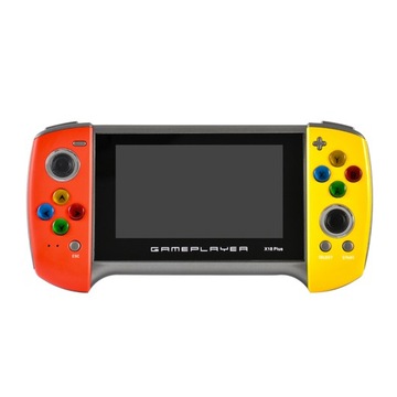 X18Plus 4,3-дюймовая портативная игровая консоль в стиле ретро с большим экраном