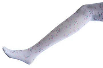 CALZEDONIA rajstopy KIDS motyle 144-154cm 10-13l