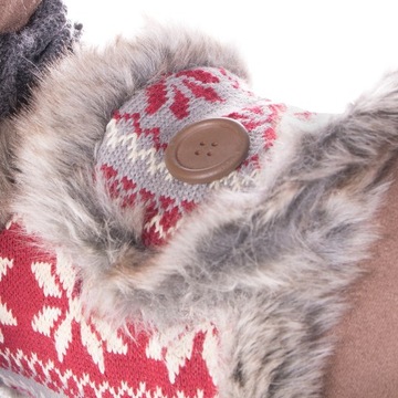 РОЖДЕСТВЕНСКИЙ ОРНАМЕНТ СТОЯЩИЙ ОЛЕНЬ 100см XXL БОЛЬШОЙ