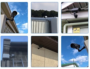 ФУНКЦИОНАЛЬНАЯ КАМЕРА СОЛНЕЧНАЯ КАМЕРА МИГАЮЩИЙ БЕЛЫЙ СВЕТОДИОД - ДАТЧИК ДВИЖЕНИЯ / СУМЕРКИ