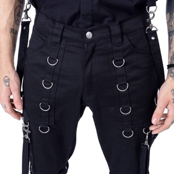 Spodnie gotyckie Azriel Pants S