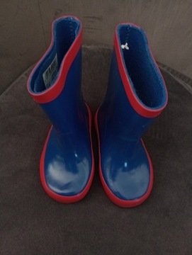 Резиновые сапоги для мальчика 21/22 Clarks, стелька 13,5 см.