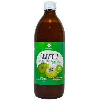 GRAVIOLA sok z gravioli 500ml BIO