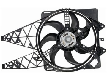 VENTILÁTOR CHLADIČŮ FIAT BRAVO II 1.4-2.0 LANCIA DELTA III