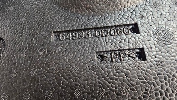 TOYOTA YARIS CROSS 2024 WKŁAD BAGAŻNIKA STYROPIAN ŻEL 64993-0D060 ORYGINAŁ