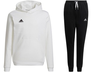 Adidas dres komplet dziecięcy bluza spodnie 164 cm