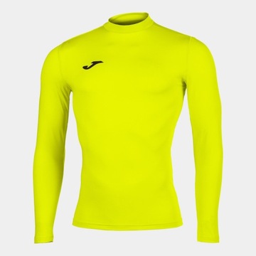 Podkoszulka termiczna Joma elastyczna dopasowana długi rękaw żółty fluor