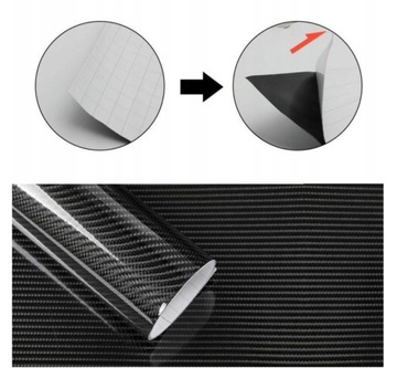 ГЛЯНЦЕВАЯ ПЛЕНКА УГЛЕРОДНОГО ВОЛОКНА ДЛЯ САЛОНА АВТОМОБИЛЯ