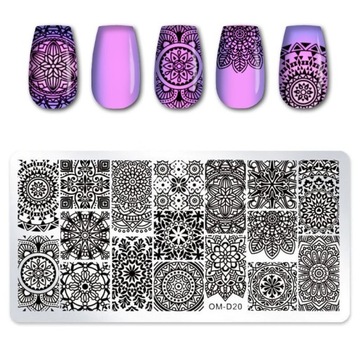 Штамп для ногтей MANDALA