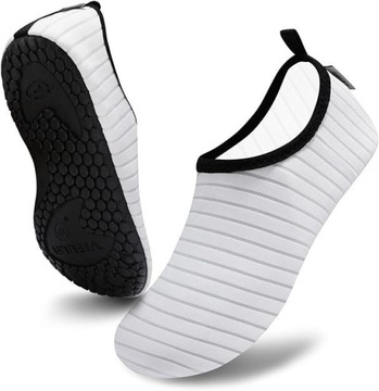 VIFUUR Buty do sportów wodnych buty do wody rozmiar 42 43EU Quick-Dry białe