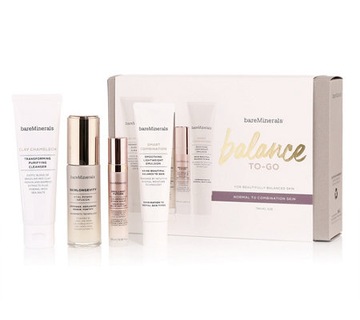 bareMinerals Balance zestaw serum krem emulsja ...