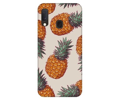 Etui pokrowiec do Samsung Galaxy A20e Ananas pinea