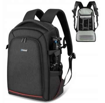 Рюкзак для фотосъемки, сумка для фотоаппарата, объектив, планшет, водонепроницаемый Puluz