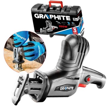 PIŁA SZABLASTA GRAPHITE 350W LISI OGON SKOK 17MM