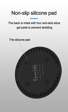 Подставка для беспроводного зарядного устройства мощностью 30 Вт для iPhone 15, 14, 13, 11 Pro Max, Samsung S22 S
