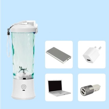 ПОРТАТИВНЫЙ БЛЕНДЕР МИНИ-БЛЕНДЕР ДЛЯ СМУЗИ НА 600 МЛ С 6 ЛЕЗВИЯМИ ДЛЯ ПУТЕШЕСТВИЙ