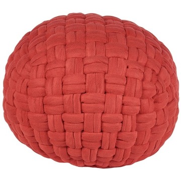 Puf Welurowy 45 X 35 Cm Czerwony Hopa Lumarko!