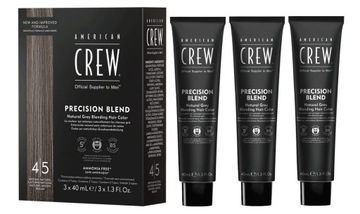 AMERICAN CREW Precision Blend Natural 4-5 обезжириватель 3x40 мл