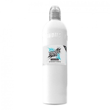 World Famous Limitless — чернила для татуировки. Прямо Белый. 240 мл