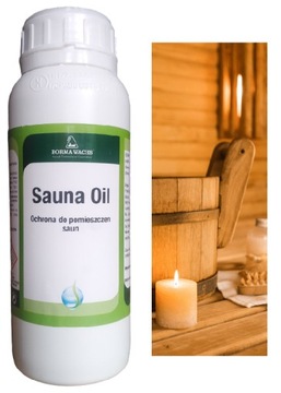 Olej do drewna Borma Sauna Oil 500 ml Bezbarwny