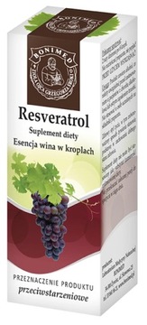 Resveratrol winogrono krople 20 ml 1 szt.
