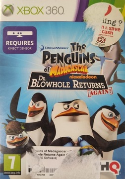 Penguins of Madagascar Blowhole Returns Xbox 360