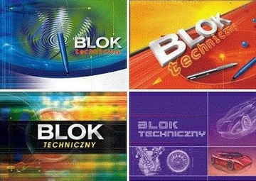 Blok techniczny A4 Kreska
