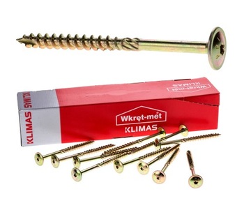 WKRĘTY CIESIELSKIE 8x180 TORX ŁEB TALERZOWY 50szt