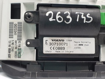 PŘÍSTROJOVÁ DESKA TACHOMETR VOLVO C70 II 30710071 EVROPA