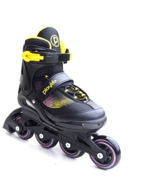 РЕГУЛИРУЕМЫЕ РОЛИКИ ДЛЯ ДЕТЕЙ PLAYLIFE JOKER YELLOW 37-40