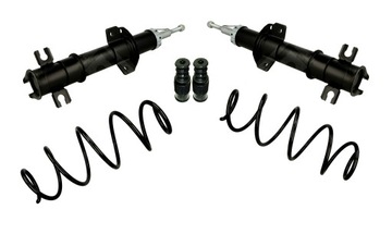 2× TLUMIČE PRUŽINY DORAZY PŘEDNÍ FIAT STILO 1,6 2001-2008