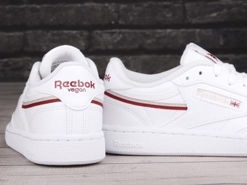 Buty sneakersy damskie Reebok CLUB C 85 VEGAN TENNIS