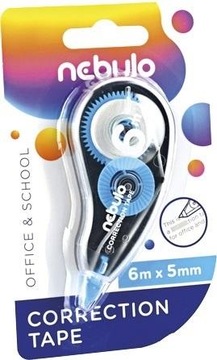 KOREKTOR W TAŚMIE 5MM X 6M NEBULO, NEBULO