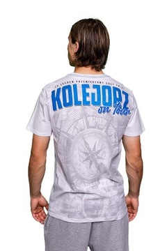 ФУТБОЛКА LECH POZNAŃ KOLEJORZ ON TOUR БЕЛАЯ XXL