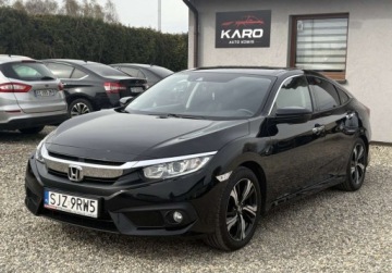 Honda Civic X Sedan 4d 1.5 VTEC Turbo 182KM 2017 Honda Civic Polski salon, I wlasciciel 1.5 Benzyna 182KM, zdjęcie 1