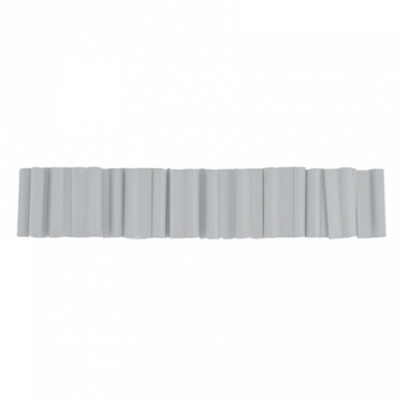 ЗАЖИМЫ ДЛЯ ЛЕНТЫ ЗАБОРА, СВЕТЛО-СЕРЫЕ