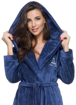 ХАЛАТ ЖЕНСКИЙ ДЛИННЫЙ ПУХ EIFFEL 3XL