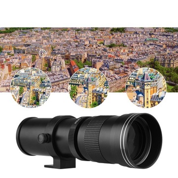 Телеобъектив MF 420–800 мм F/8,3–16 с креплением M4/3
