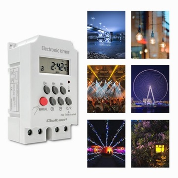 Электронный программатор PC0629 для ЖК-дисплея на DIN-рейке