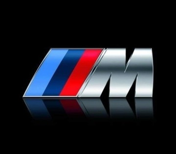 Эмблема M POWER 3D (металл)BMW M-PACKAGE на крышке