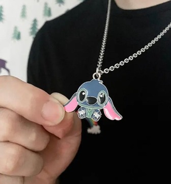 ŁAŃCUSZKI ZESTAW 2szt BFF STICH PRZYJAŹŃ OHANA