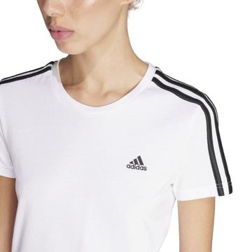 Koszulka damska adidas Essentials Slim T-Shirt biała GL0783 XS