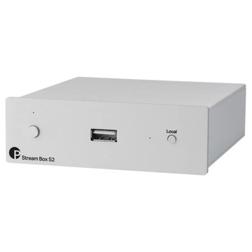 PRO-JECT STREAM BOX S2 ODTWARZACZ STREAMER SREBRNY
