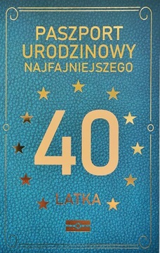Kartki na 40 urodziny dla Mężczyzny z żartem JCX37