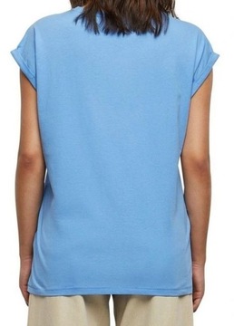 Urban Classics Damska koszulka z przedłużonymi ramionami niebieska rozm S