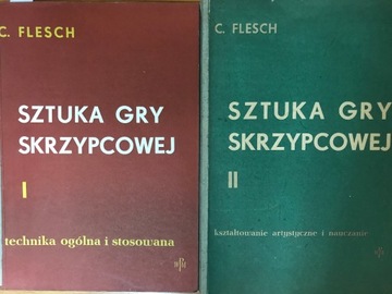 C. Flesch Sztuka gry skrzypcowej - TOM 1 i TOM 2